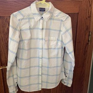 Columbia PFG button down shirt small plaid